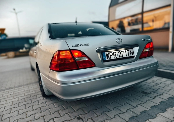 Lexus LS cena 35999 przebieg: 298500, rok produkcji 2001 z Lipiany małe 407